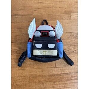 Marvel Avengers Loungefly Backpack Thor Backpack - POOR Cond For Repurpose Only